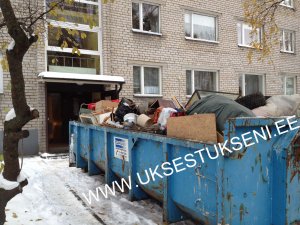 Vana mööbli äravedu, ehitusprahi äraviimine, mööbli utiliseerimine